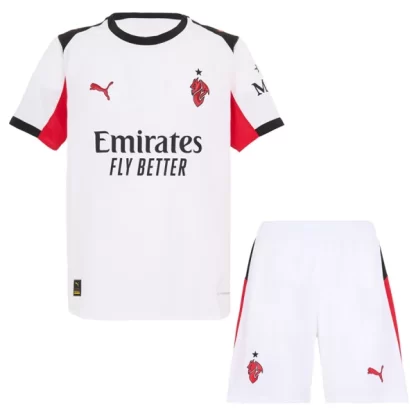 Nakup Otroški Nogometni Dresi AC Milan Gostujoči 2025-26