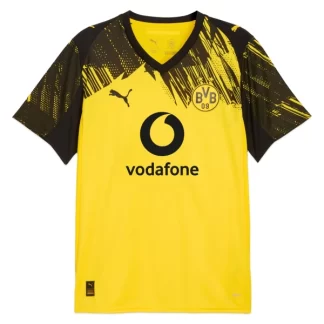 Nogometni Dresi BVB Borussia Dortmund Domači 2025-26 z lastnim tiskom