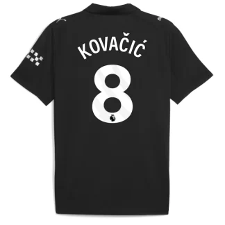 Novo Moški dresi za nogomet Manchester City Gostujoči 2025-26 Mateo Kovačić 8