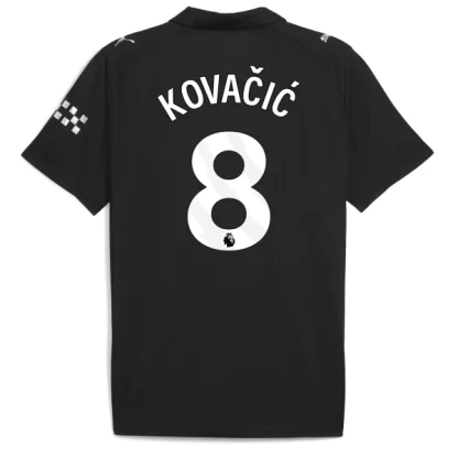 Novo Moški dresi za nogomet Manchester City Gostujoči 2025-26 Mateo Kovačić 8