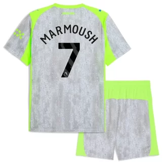 Otroški dresi kompleti Manchester City Omar Marmoush #7 Tretji 2025-26