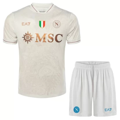 Otroški Nogometna dres kompleti SSC Napoli Gostujoči 2025-26
