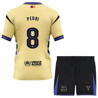 Otroški Nogometni Dres komplet FC Barcelona x Kobe Bryant Gostujoči 2025-26 Pedri Gonzalez 8