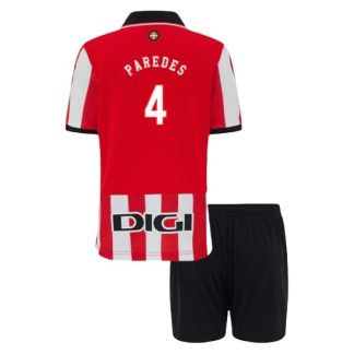 Otroški Nogometni dresi kompleti Athletic Bilbao Domači 2025-26 tisk Paredes 4