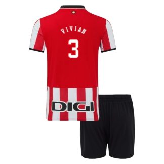 Otroški Nogometni dresi kompleti Athletic Bilbao Domači 2025-26 tisk Vivian 3