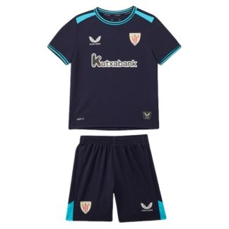 Otroški Nogometni dresi kompleti Athletic Bilbao Gostujoči 2025-26 črna