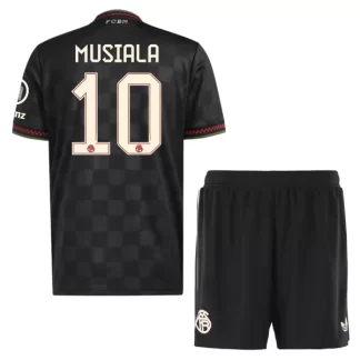 Otroški Nogometni dresi kompleti FC Bayern Munich Jamal Musiala #10 Tretji 2025-26