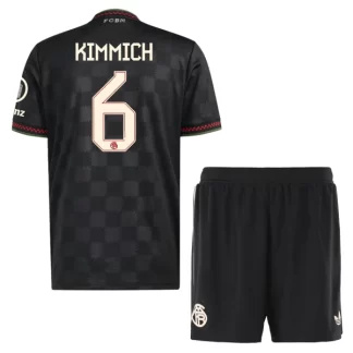 Otroški Nogometni dresi kompleti FC Bayern Munich Joshua Kimmich #6 Tretji 2025-26