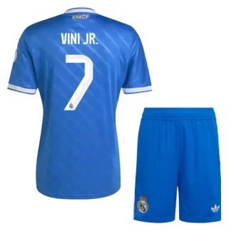 Otroški Nogometni dresi kompleti Real Madrid Tretji 2025-26 Vinicius Junior 7