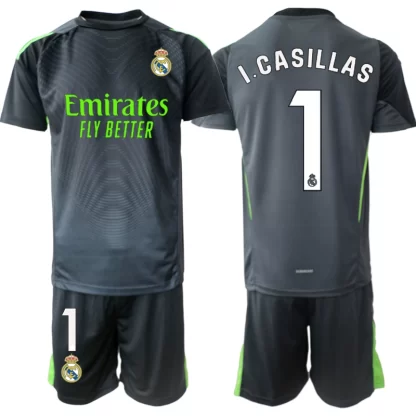 Poceni dresi Real Madrid za otroke Iker Casillas #1 Vratar 2025-26