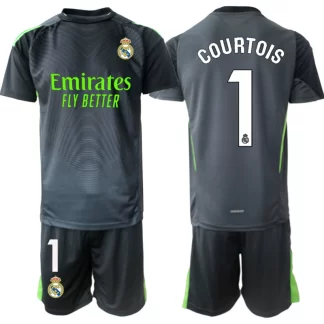Poceni dresi Thibaut Courtois #1 Real Madrid za otroke Vratar 2025-26