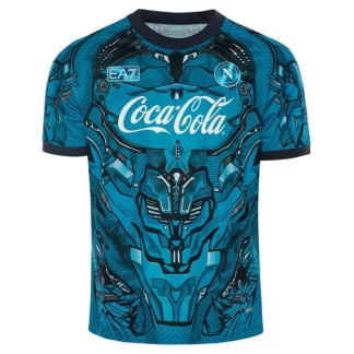 Poceni Moški Nogometni dresi SSC Napoli Pre-Match 2025-26