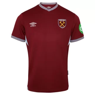Poceni Moški Nogometni dresi West Ham United Domači 2025-26
