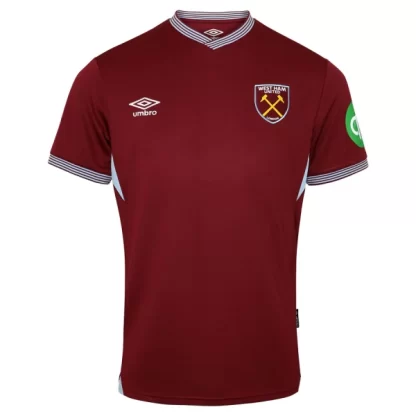 Poceni Moški Nogometni dresi West Ham United Domači 2025-26