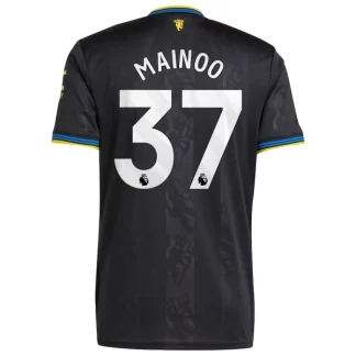 Poceni Nogometni dresi Kobbie Mainoo #37 Manchester United Tretji 2025-26