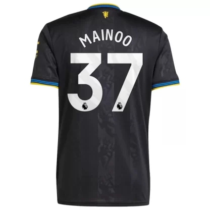 Poceni Nogometni dresi Kobbie Mainoo #37 Manchester United Tretji 2025-26