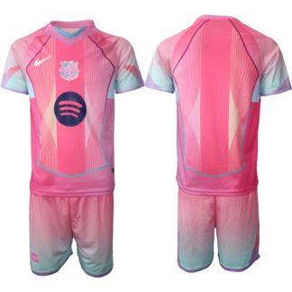 Poceni Nogometni dresi komplet FC Barcelona Special Edition 2025-26 Roza