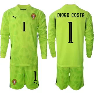Poceni Nogometni dresi kompleti Portugalska Vratar 2025-26 Diogo Costa 1