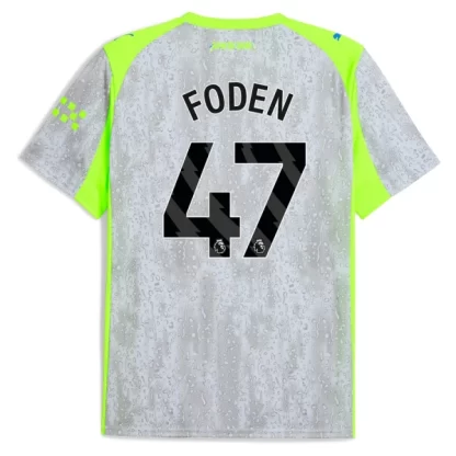 Prodaja Moški Nogometni dresi Manchester City Phil Foden #47 Tretji 2025-26