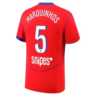 Prodaja Moški Nogometni dresi Marquinhos 5 Paris Saint-Germain PSG Tretji 2025-26
