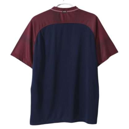 Retro Nogometni dresi Paris Saint Germain PSG Domači 2017-2018 črna Kratek Rokav-1