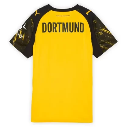 Ženski Nogometni Dresi BVB Borussia Dortmund Domači 2025-26 rumena-1