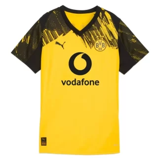 Ženski Nogometni Dresi BVB Borussia Dortmund Domači 2025-26 rumena