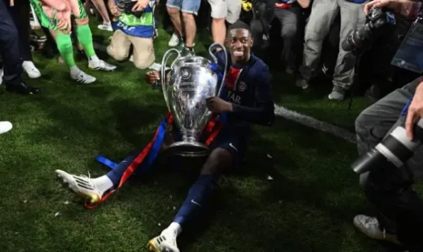 Dembélé osvoji zlato žogo 2025-1