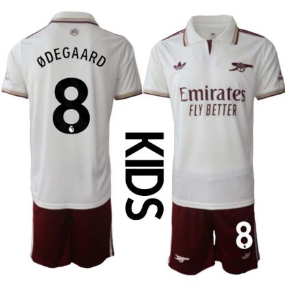 Kupite Otroški nogometni dres Arsenal Martin Ødegaard 8 Tretji 2025-26