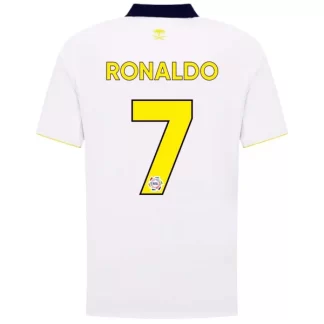 Moški Nogometni dresi Al-Nassr Tretji 2025-26 bela Cristiano Ronaldo 7