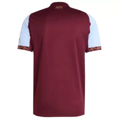 Moški nogometni dresi Aston Villa Domači 2025-26 z lastnim imenom online-1