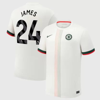 Moški Nogometni dresi Chelsea Gostujoči 2025-26 Reece James 24