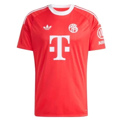 Moški Nogometni dresi FC Bayern Munich Vratar Tretji 2025-26 rdeča