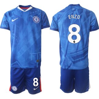 Moški Nogometni dresi kompleti Enzo Fernandez #8 Chelsea Domači 2025-26