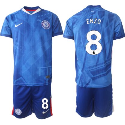 Moški Nogometni dresi kompleti Enzo Fernandez #8 Chelsea Domači 2025-26