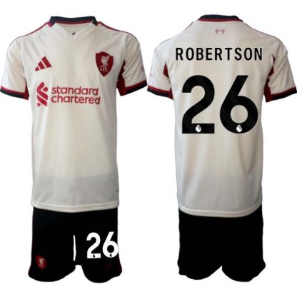 Poceni Moški Nogometni dresi Liverpool Andrew Robertson Gostujoči 2025-26