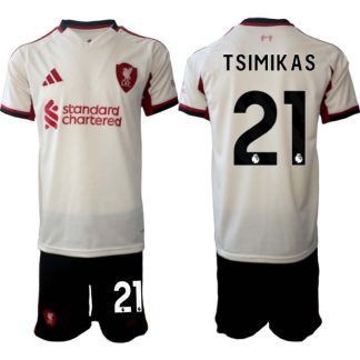 Poceni Moški Nogometni dresi Liverpool Kostas Tsimikas Gostujoči 2025-26