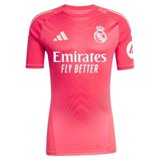 Moški nogometni dresi Real Madrid Vratar 2025-26 rdeča
