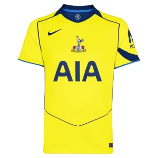 Moški Tottenham Hotspur Tretji 2025/26 nogometni dresi rumena Kratek Rokav