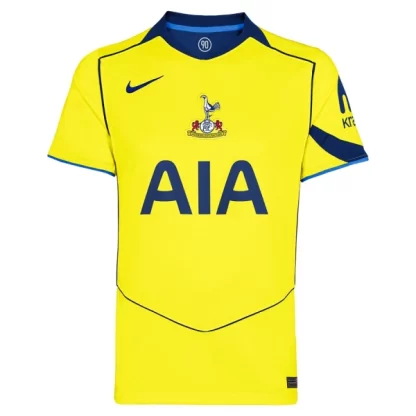 Moški Tottenham Hotspur Tretji 2025/26 nogometni dresi rumena Kratek Rokav