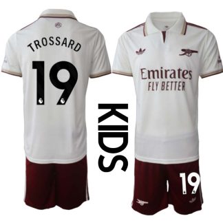 Nogometni dres za otroke kompleti Arsenal Leandro Trossard 19 Tretji 2025-26