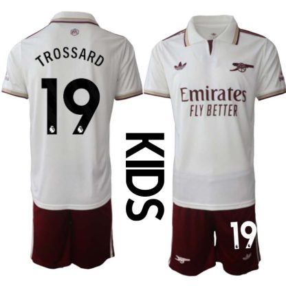 Nogometni dres za otroke kompleti Arsenal Leandro Trossard 19 Tretji 2025-26
