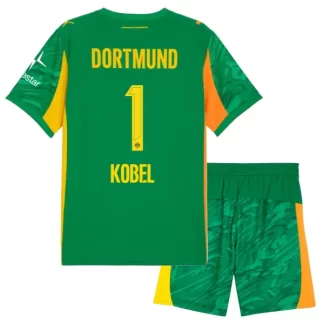 Nogometni dresi za otroke kompleti BVB Borussia Dortmund Vratar 2025-26 Gregor Kobel 1