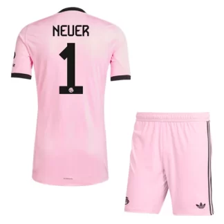 Otroški dresi za nogomet kompleti FC Bayern Munich Vratar 2025-26 Manuel Neuer 1