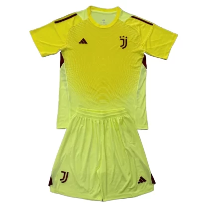 Otroški Nogometni Dres kompleti Juventus Vratar 2025-26 rumena