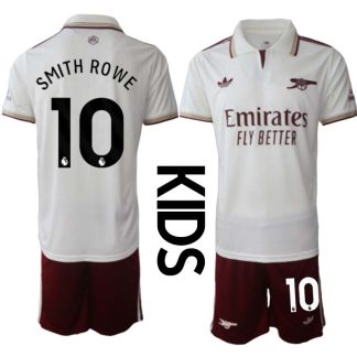 Otroški Nogometni Dresi kompleti Arsenal Emile Smith Rowe 10 Tretji 2025-26