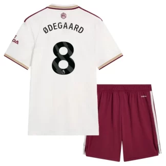Otroški Nogometni Dresi kompleti Martin Ødegaard #8 Arsenal Tretji 2025-26