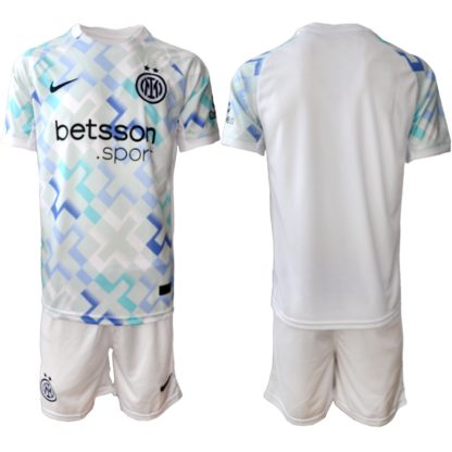 Poceni Moški Nogometni dres kompleti Inter Milan Gostujoči 2025-26