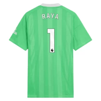 Poceni Moški Nogometni dresi Arsenal Vratar 2025-26 David Raya 1