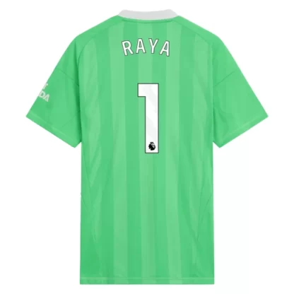 Poceni Moški Nogometni dresi Arsenal Vratar 2025-26 David Raya 1